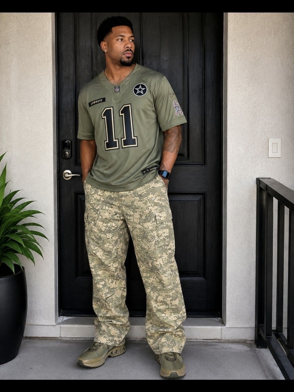 Nike Dallas Cowboys No. 11 Salute to Service Jersey – Men’s XL – NWT